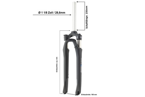 Zoll suntour nx1 - 28, sr